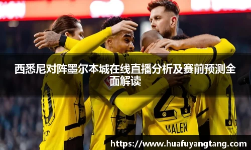 西悉尼对阵墨尔本城在线直播分析及赛前预测全面解读